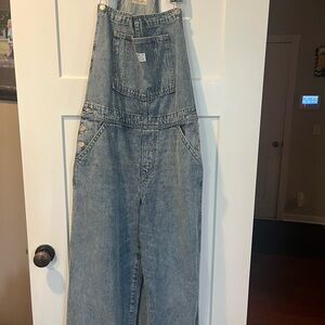 Levi's Classic Blue Denim Overalls